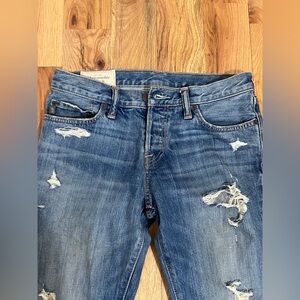 Abercrombie & Fitch Vintage Y2K New York Classic Denim Blue Jeans